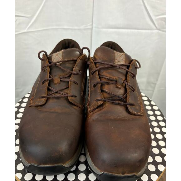 Red Wing Safety Shoes MEN'S SIZE 11.5 E2 Style 6708 Brown Comfort Pro Oxford - Picture 8 of 8